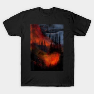 burning forest T-Shirt